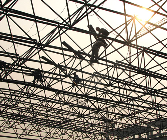 广安厂房网架安装