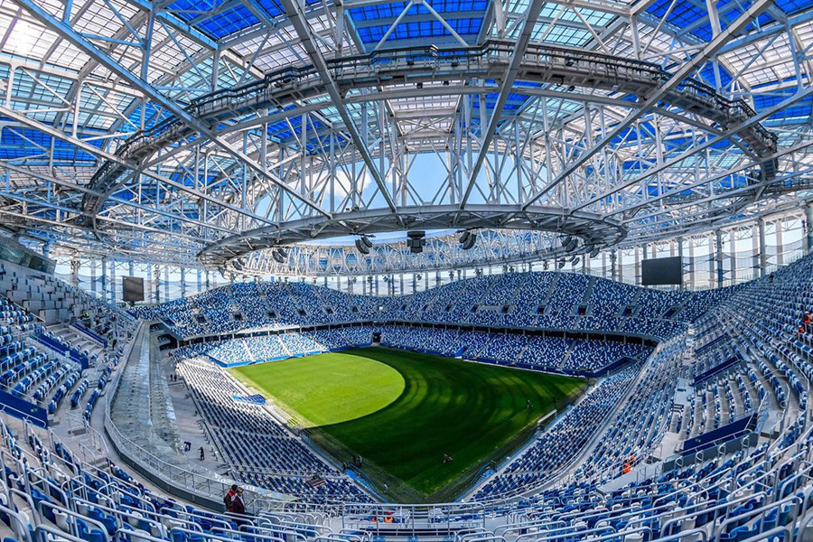 广安篮球场网架案例