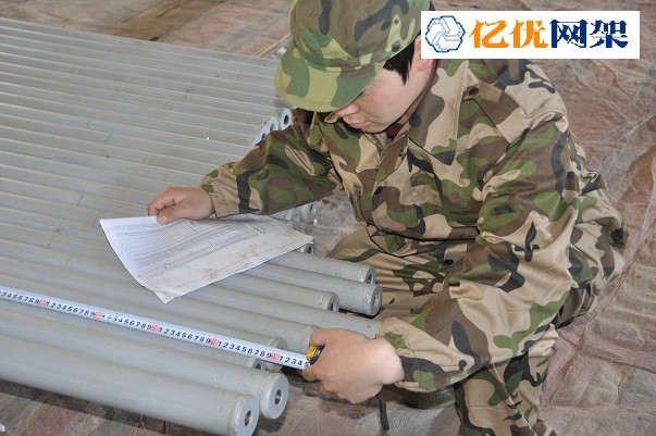 广安网架杆件复核